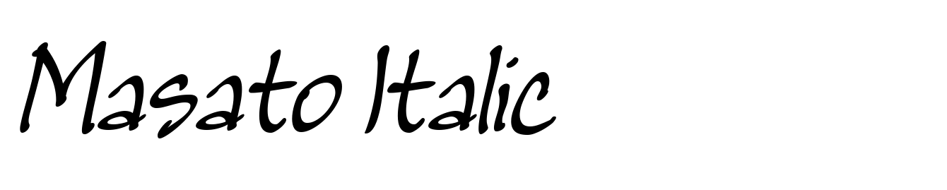 Masato Italic